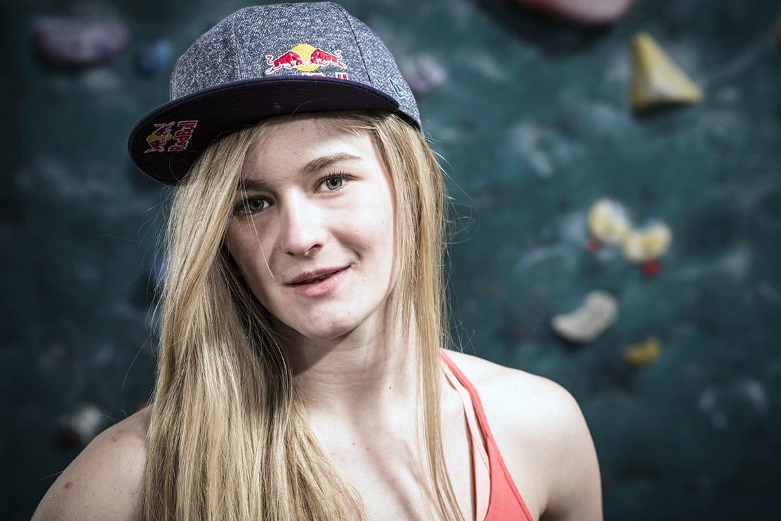 Shauna Coxsey poses for a portrait during a training session in Liverpool, United Kingdom on January 20th, 2015 // Shamil Tanna/Red Bull Content Pool // P-20150421-00198 // Usage for editorial use only // Please go to www.redbullcontentpool.com for further information. //