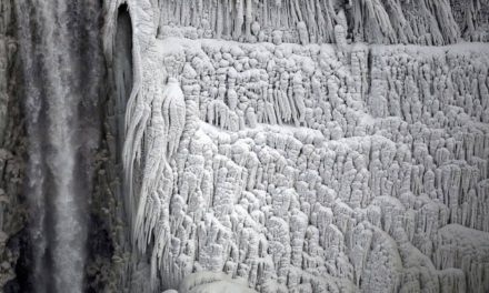 Polar Vortex: Who Will Be First to Ice Climb Niagara Falls?