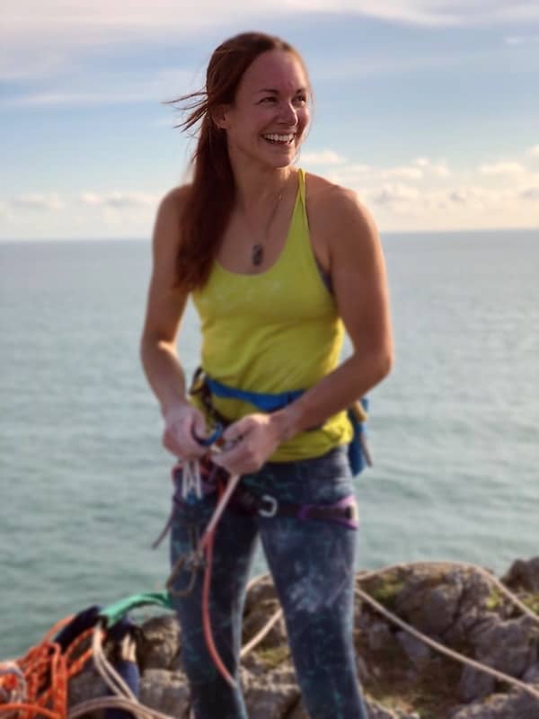 Emma Twyford, one of the U.K.'s top rock climbers.