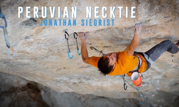 Jonathan Siegrist Styles Peruvian Necktie (5.15b)